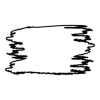 grunge hintergrund handgezeichnete bürste retro vintage abstrakte stil farbe der tinte symbol umriss schwarz farbe vektor illustration flachen stil bild