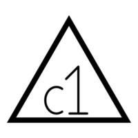 erlaubt aufhellen kann mit Chlor gebleicht Kleidung Pflegesymbole Waschkonzept Wäsche Zeichen Symbol schwarz Farbe Vektor Illustration Flat Style Image