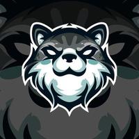 cat masscot logotyp esport vektor