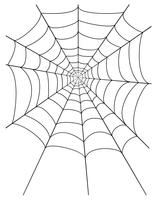 Spinnennetzvorrat-Vektorillustration vektor