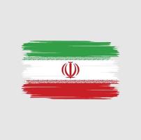 iransk flaggborste vektor