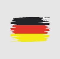 tysklands flaggborste vektor