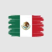 mexico flaggborste vektor