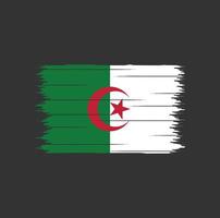 Algeriets flaggborste vektor