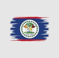 belize flagge bürste vektor