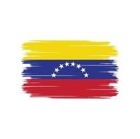 venezuela flagge bürste vektor
