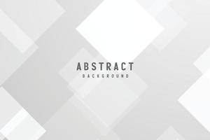 Banner abstrakte geometrische weiße und graue Farbe Hintergrund Vector Illustration.