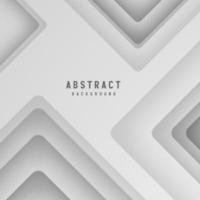 Banner abstrakte geometrische weiße und graue Farbe Hintergrund Vector Illustration.