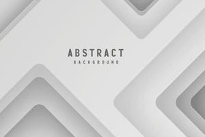 Banner abstrakte geometrische weiße und graue Farbe Hintergrund Vector Illustration.