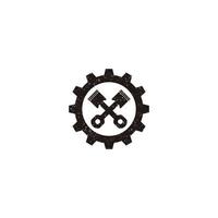 Kolben-Getriebe-Motorrad-Logo-Design-Vektor-Symbol