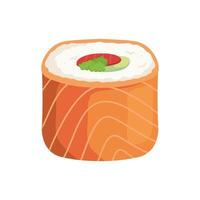 maki sushi japansk mat vektor