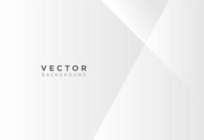 abstrakte weiße und graue Farbtechnologie moderne Hintergrunddesign-Vektorillustration. vektor