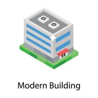 moderne Gebäudekonzepte vektor