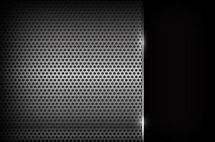 Mörk krom stål abstrakt bakgrund vektor illustration eps10 001