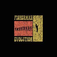 Fischer Evolution T-Shirt Design vektor