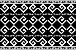 geometrische ethnische orientalische traditionelle pattern.figur stammesstickerei style.design für tapete, kleidung, verpackung, stoff, vektorillustration vektor