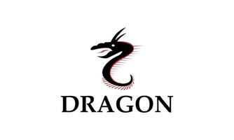 Drachen-Business-Logo-Design vektor