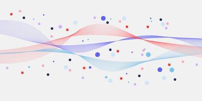vektor rosa, lila och ljusblå abstrakt våg bakgrund. abstrakt rosa våg linje våg textur webb bakgrund abstrakt banner design för företagsekonomi