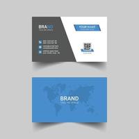 kreativa och moderna företagsvisitkort designmall gratis vektor