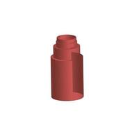 Vektor 3d rotes Flaschensymbol für Ihr Immobilienbild