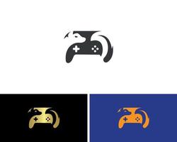 skunk spel logotyp formgivningsmall vektor