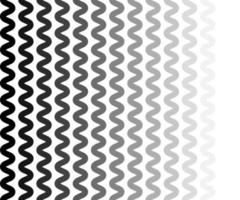 Zick-Zack-Linien-Muster. schwarze Wellenlinie auf weißem Hintergrund. abstrakte Wellenvektorillustration. digitales Papier zum Ausfüllen von Seiten, Webdesign, Textildruck. Vektorgrafiken. vektor