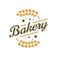 Bäckerei-Logo vektor