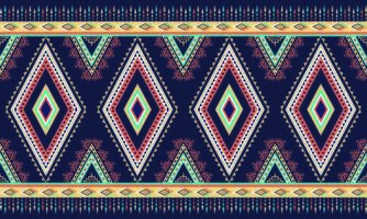 geometrische ethnische Muster orientalisch. nahtloses Muster. Design für Stoff, Vorhang, Hintergrund, Teppich, Tapete, Kleidung, Verpackung, Batik, Stoff, Vektorgrafik. Muster styl vektor