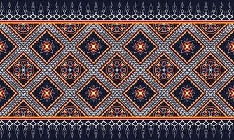 geometriska etniska orientaliska mönster traditionell design för bakgrund, matta, tapeter, kläder, omslag, batik, tyg, vektor illustration.broderi stil.