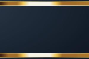 guld banner design med minimalistisk modern stil guld lyx vektor