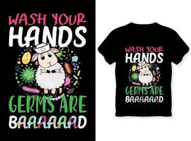 omvårdnad typografi t-shirt design gratis vektor