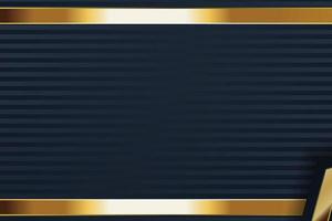 guld banner design med minimalistisk modern stil guld lyx vektor