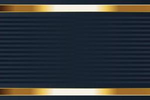 guld banner design med minimalistisk modern stil guld lyx vektor