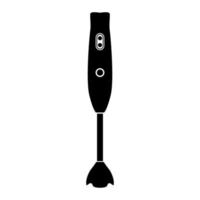 Schwarzes Symbol für die Handblader-Maschine. vektor