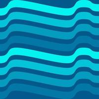 Blautöne Wellenmuster perfekt für Hintergrund oder Tapete vektor