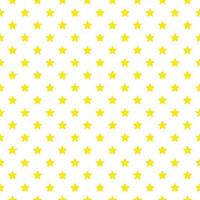 sömlös bakgrund med gyllene gula stjärnor mönster för presentpapper, omslagspapper eller etc. vektor
