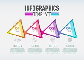 Vektor modern Infographic 3d etikett, mall design.