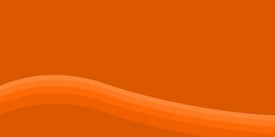 våg orange bakgrundsillustration perfekt för banner, vykort, kort, affisch, banner händelse vektor