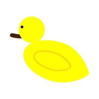 Ente-Symbol. verschiedene Farben . vektor