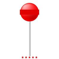 lollipop symbol illustration farbe füllen stil vektor