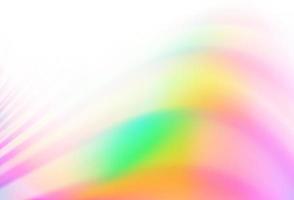 helle mehrfarbige, regenbogenvektorschablone mit blasenformen. vektor