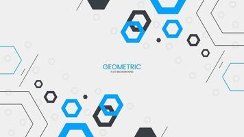 abstrakt geometrisk platt bakgrund med polygonobjekt vektor