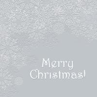 Frohe Weihnachten Grußkarte Design. Winterurlaub Schnee Hintergrund vektor