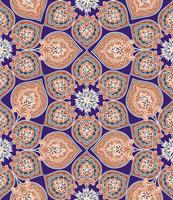 Floral nahtlosen Hintergrund. Orientalische Verzierung. Blumenmuster. vektor