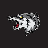 Wolfskopf-Logo vektor