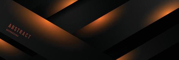 abstrakt tech svart linje av lyxig fast stil mall. överlappar med geometriska element mönster bakgrund. illustration vektor