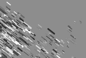 hellsilbernes, graues Vektorlayout mit flachen Linien. vektor