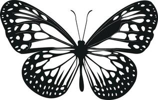 Schmetterlings-Vektorkunstillustration, freier Vektor