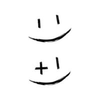 abstraktes Lächeln-Symbol vektor