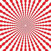dynamischer kreisförmiger psychedelischer abstrakter hintergrund des musters. optische Täuschung der Bewegung. Verwendung für Karten, Einladungen, Hintergrundbilder, Musterfüllungen, Webseitenelemente usw. vektor